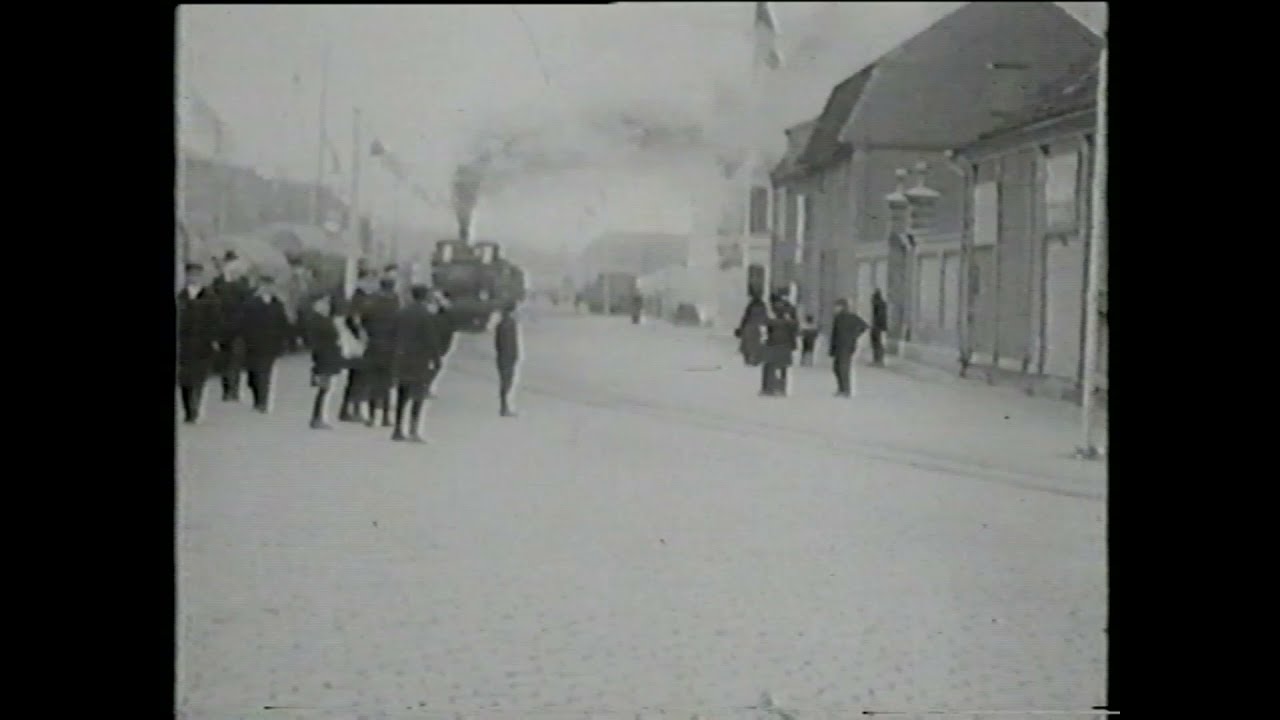 Karlshamn från 1900talets början- Ljudsatt nostalgie