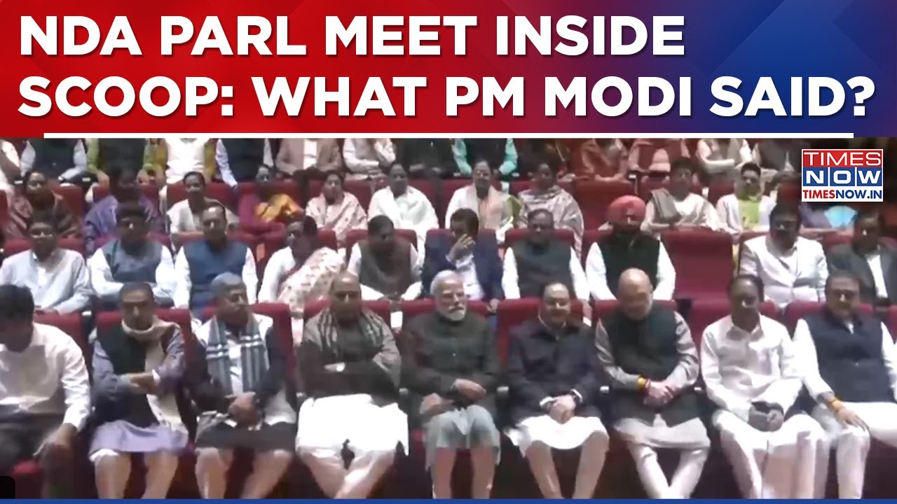 PM Modi's Big Message To MPs At NDA Parliamentary Party Meeting | Watch Inside Scoop&nbsp;|&nbsp;Top&nbsp;News