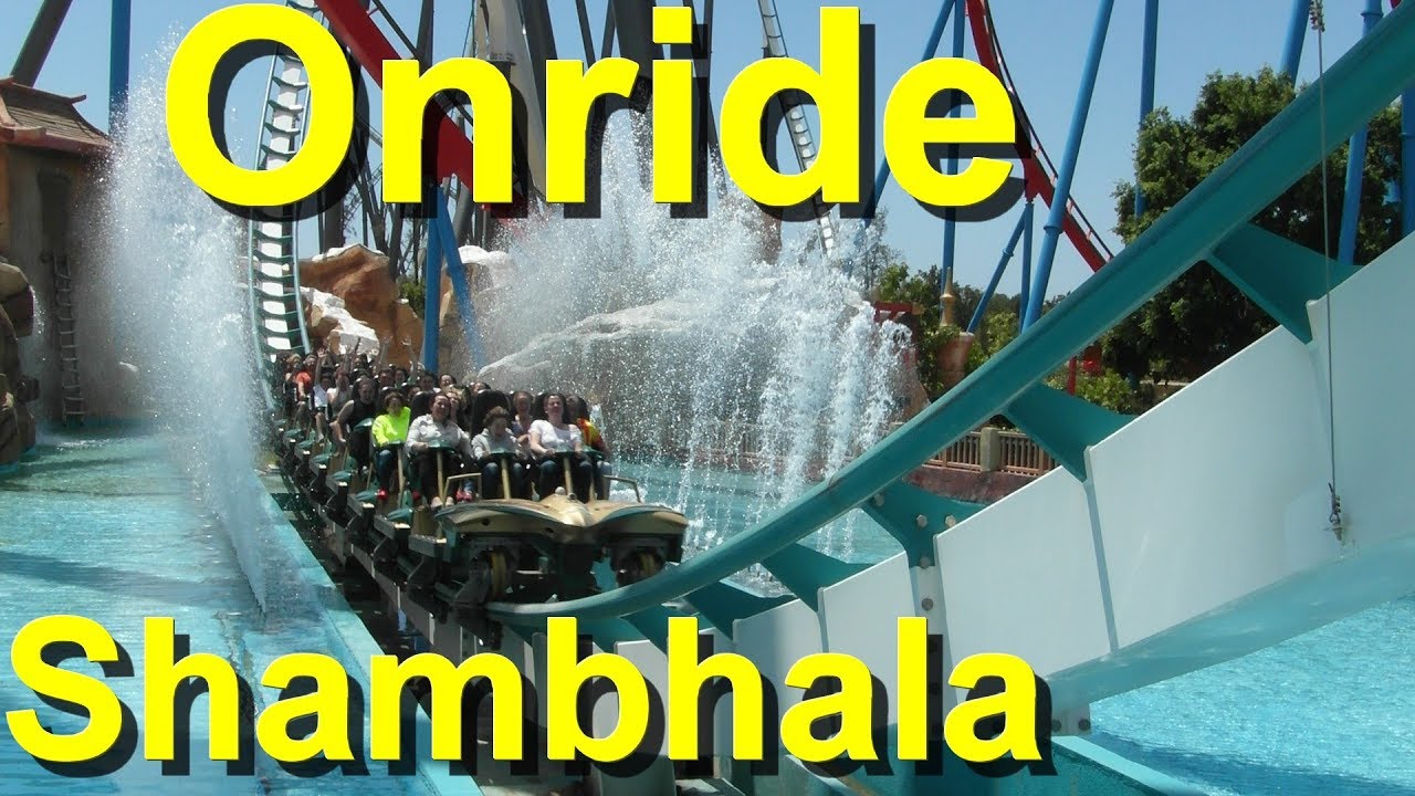 Shambhala On Ride POV PortAventura - Europe's third tallest roller coaster B&M Achterbahn Shambhala