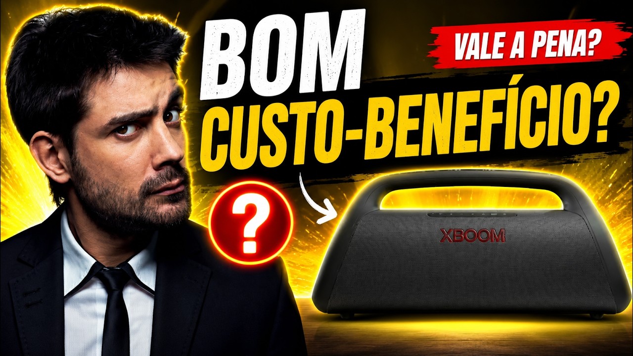A LG XBOOM XG9S vale a pena ou é dinheiro jogado fora?