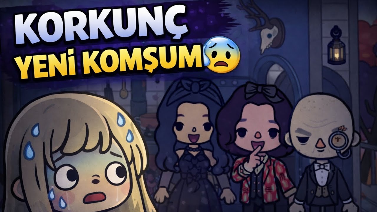 Toca Boca (Korkunç yeni komşum) (part 1)😱👻🧟‍♂️🧛🧛‍♀️