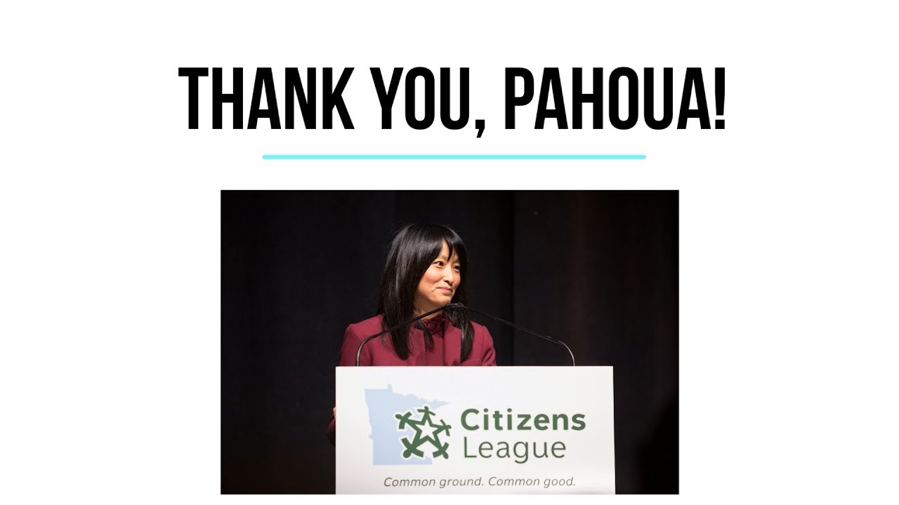 Pahoua's Farewell from the Citizens League