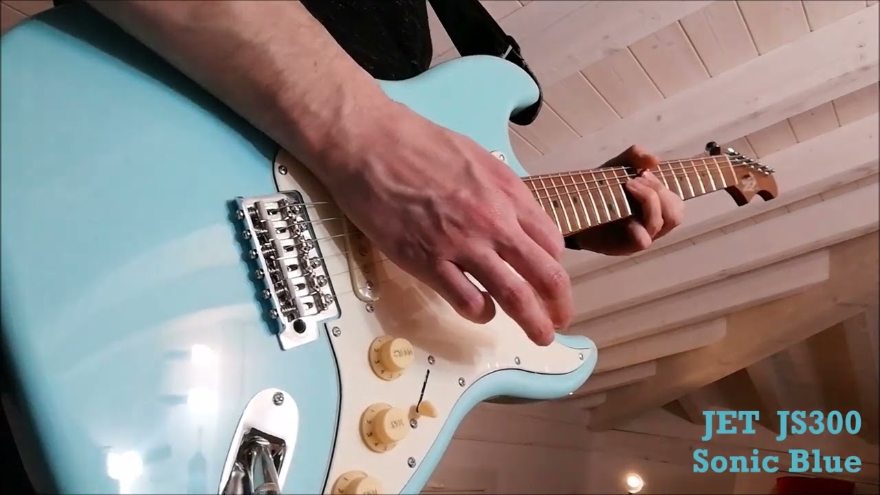 Jet Guitars - Jet JS300 sonic blue