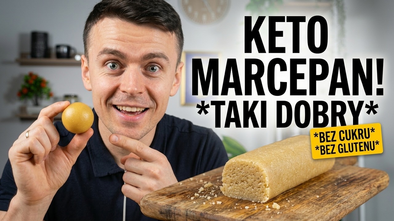 Fit Marcepan BEZ CUKRU i KETO! *Przepis Bez Glutenu i LCHF