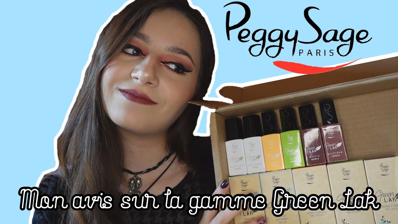 Crash test gamme Green Lak de Peggy Sage !