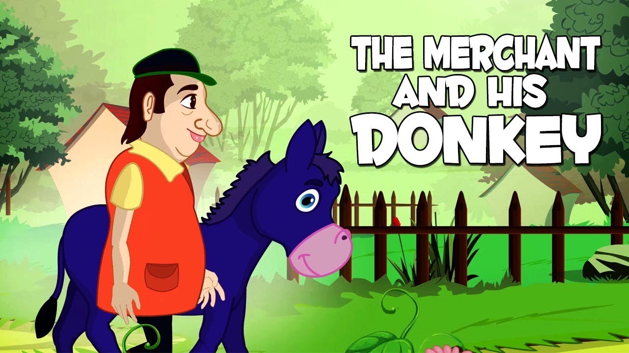 Moral Stories In English | A Merchant And His Donkey | English Animated Short Stories