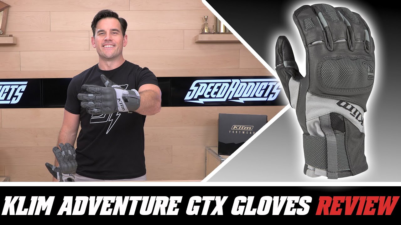 Обзор перчаток Klim Adventure GTX на SpeedAddicts.com