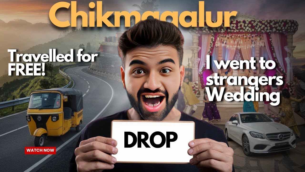 How I Explored Chikmagalur Without Spending a Rupee! Mullayanagiri | belur | Hitchhiking.