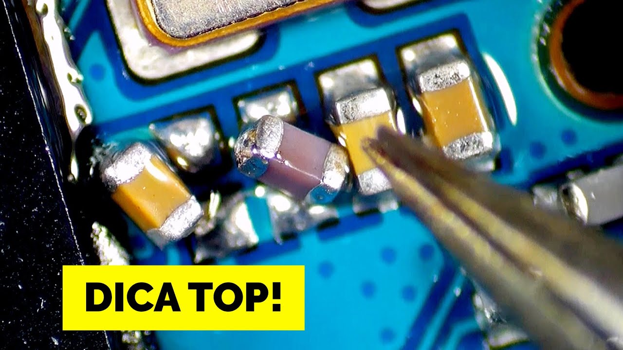 Dica Top para Trocar Componentes da Placa