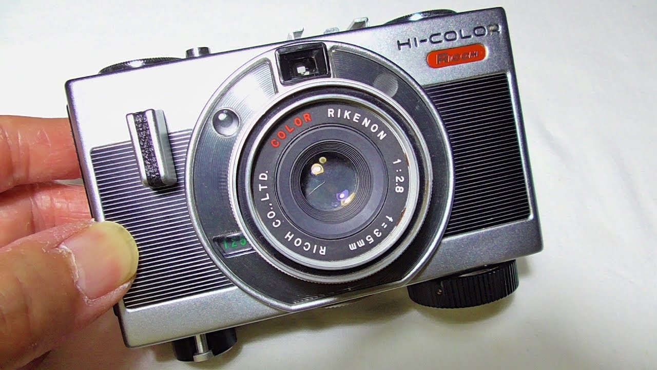 リコー ハイカラー35 の使い方 How to use RICOH HI-COLOR35 1960s Visual Distance Estimation Camera of Japan
