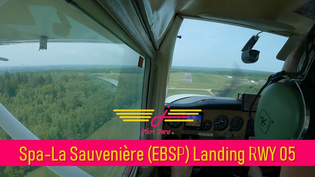 Spa-La Sauvenière (EBSP) Landing RWY 05