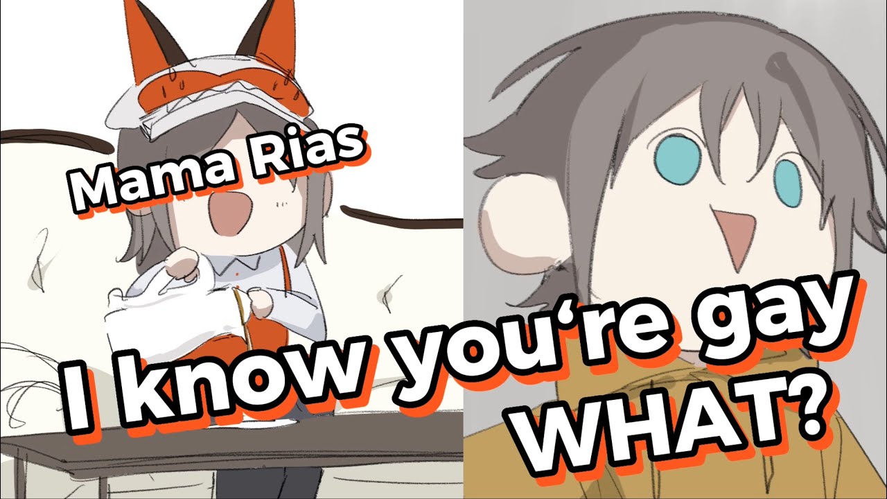 Unexpected moment when Mysta came out to his mom 【Mysta Rias | NIJISANJI EN】#mystarias