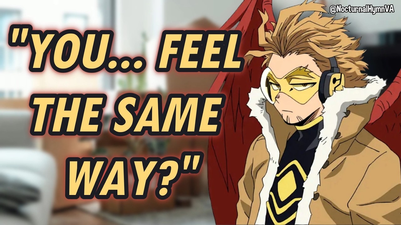 [M4F] Hawks x Listener / Your Roommate Confesses to You Before You Leave [MHA Audio Roleplay ASMR]