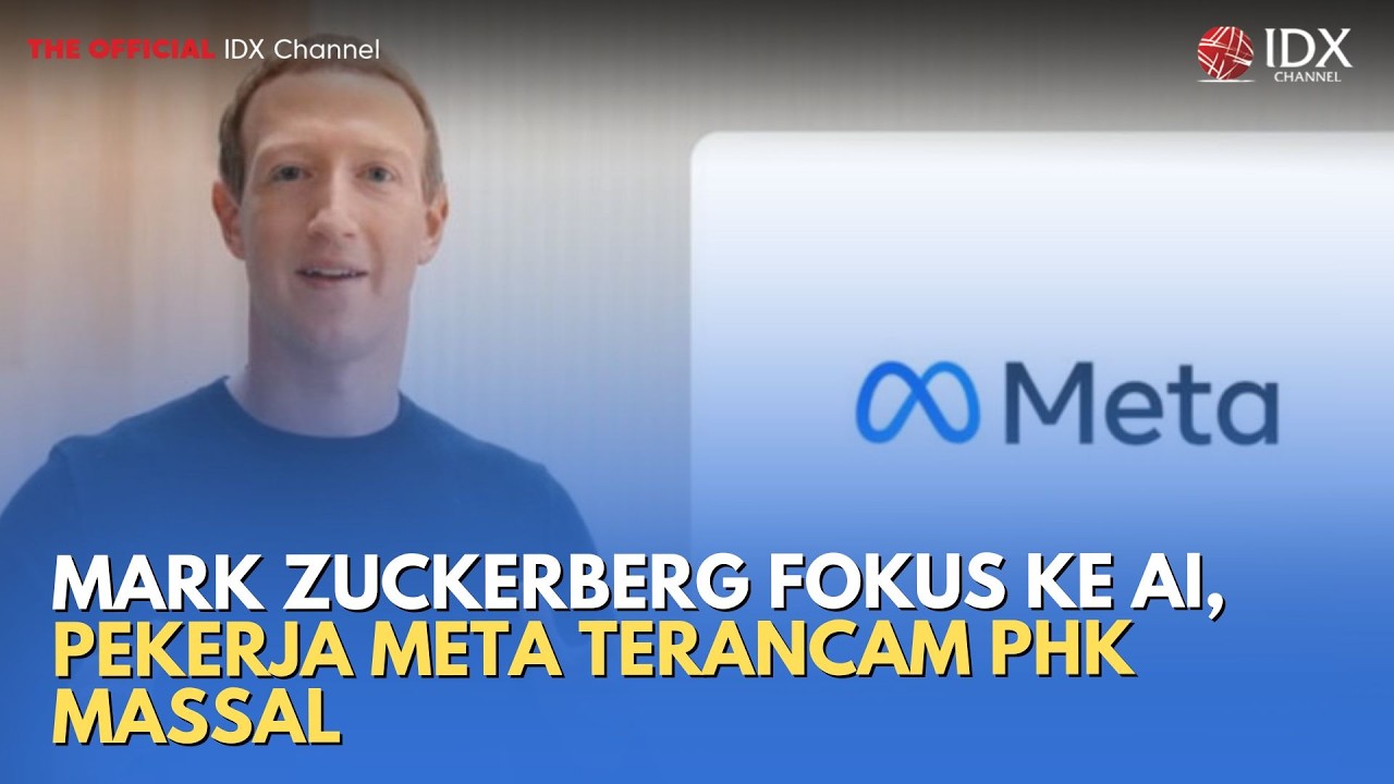 Mark Zuckerberg Fokus ke AI, Pekerja Meta Terancam PHK Massal | TECH BIZZ