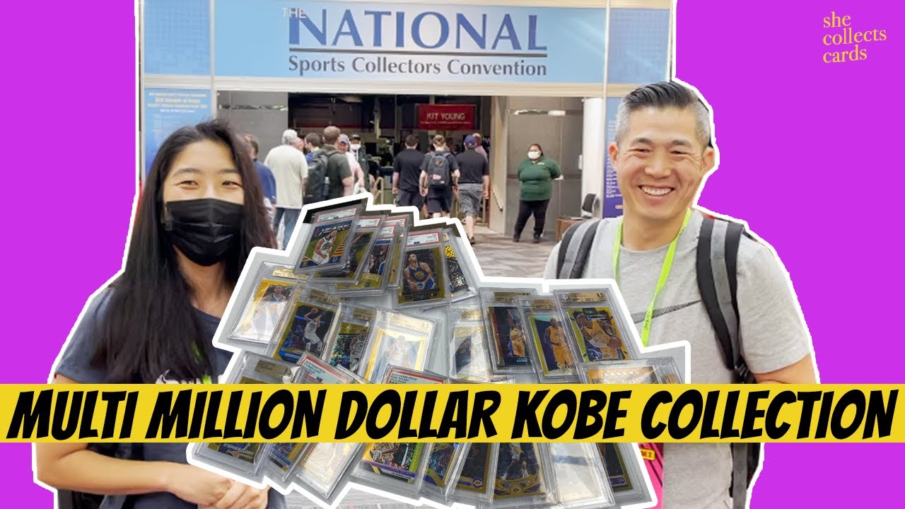 MIND BLOWING Kobe Sports Card Collection | Interview with @point4seconds