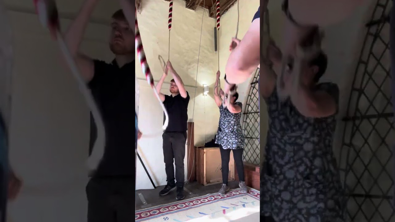 Bellringing at Troston, Suffolk.