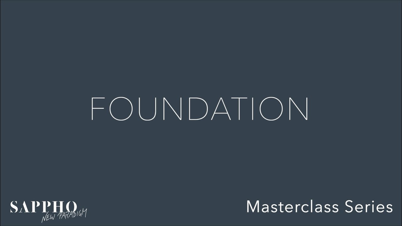 02 FOUNDATION. Clean Makeup Masterclass Recording In Sections
