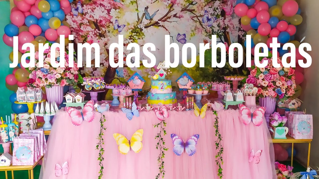 #decoração #jardim das borboletas   #montagem
