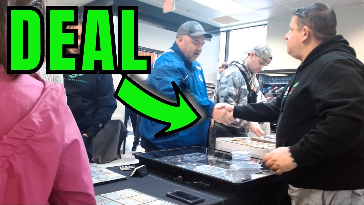 An UNEXPECTED Bingo Hall deal setup at a card show 💲, Dealer POV