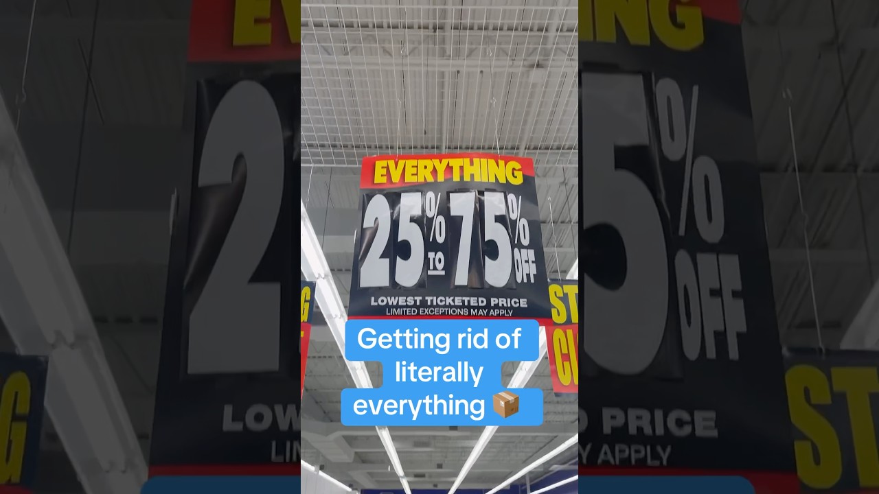 Party city is closing all their stores nationwide and giving away all their inventory&hellip;