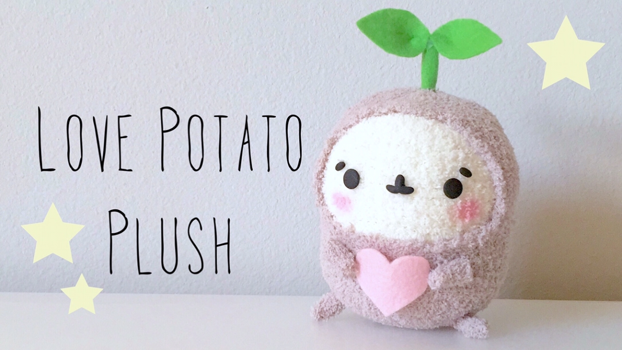 Love Potato Sock Plush Tutorial