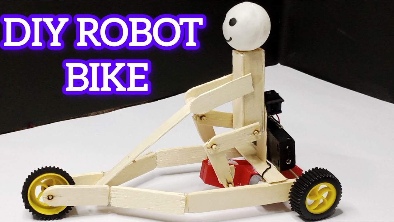 From Popsicle Sticks to a Walking Robot | Electrical Bike