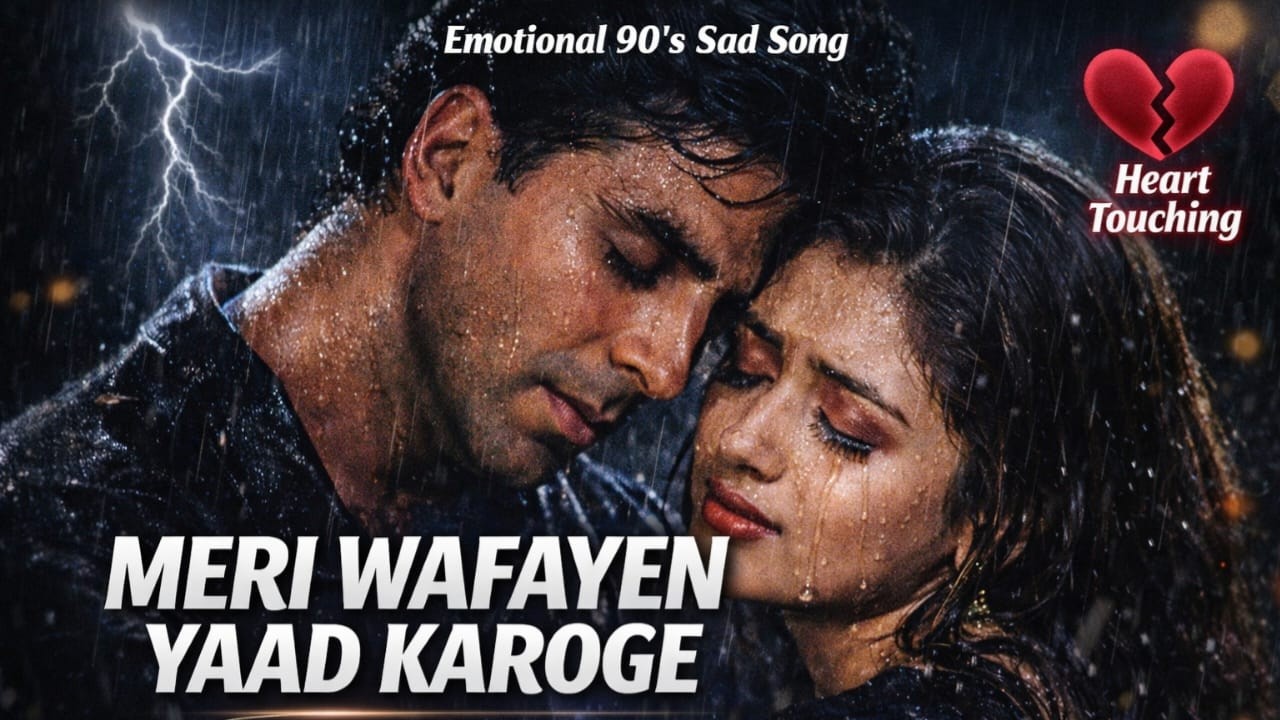 Meri Wafayen Yaad Karoge Full HD Video | Akshay, Ashwini Romantic Sad Hit | Sainik | Kumar, Asha