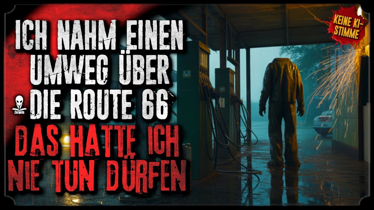 DIE VERFLUCHTE RASTST&Auml;TTE 🚘 Creepypasta (Horror H&ouml;rbuch german/deutsch)