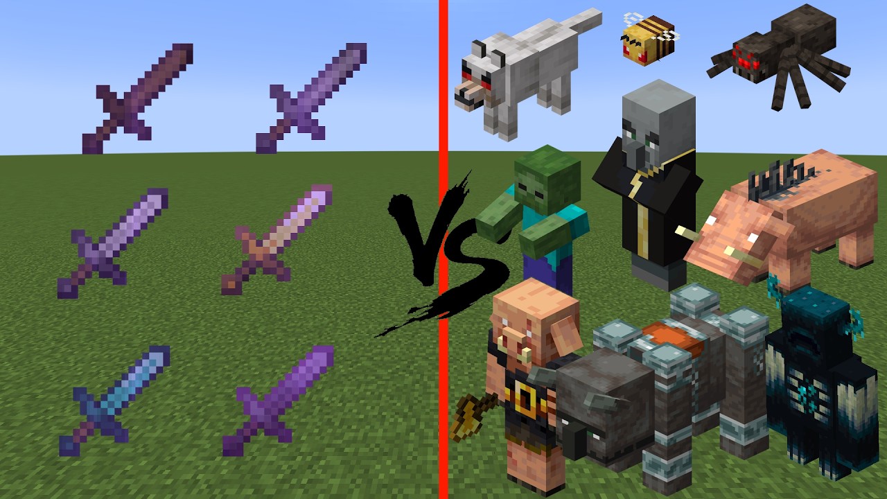 Which enchanted swords will take the top spot? - Minecraft & Mods Weapon Tier List. Part 2