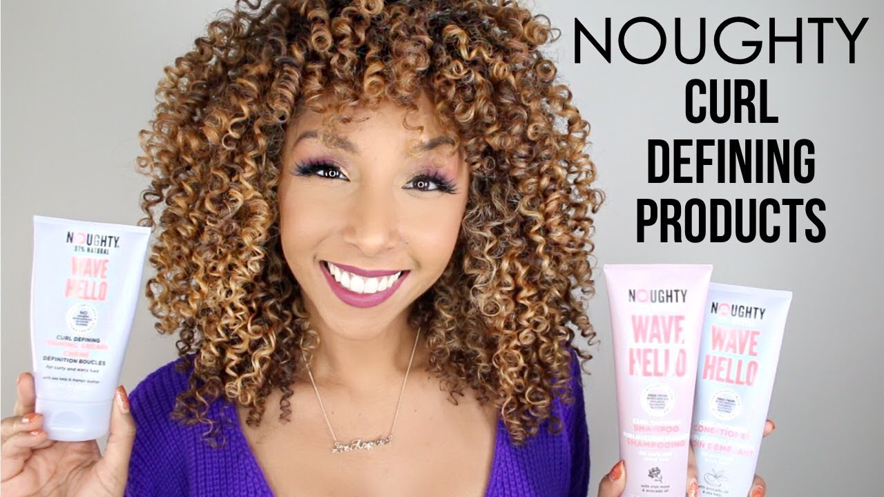 NOUGHTY Wave Hello  Curl Defining Hair Products! | BiancaReneeToday