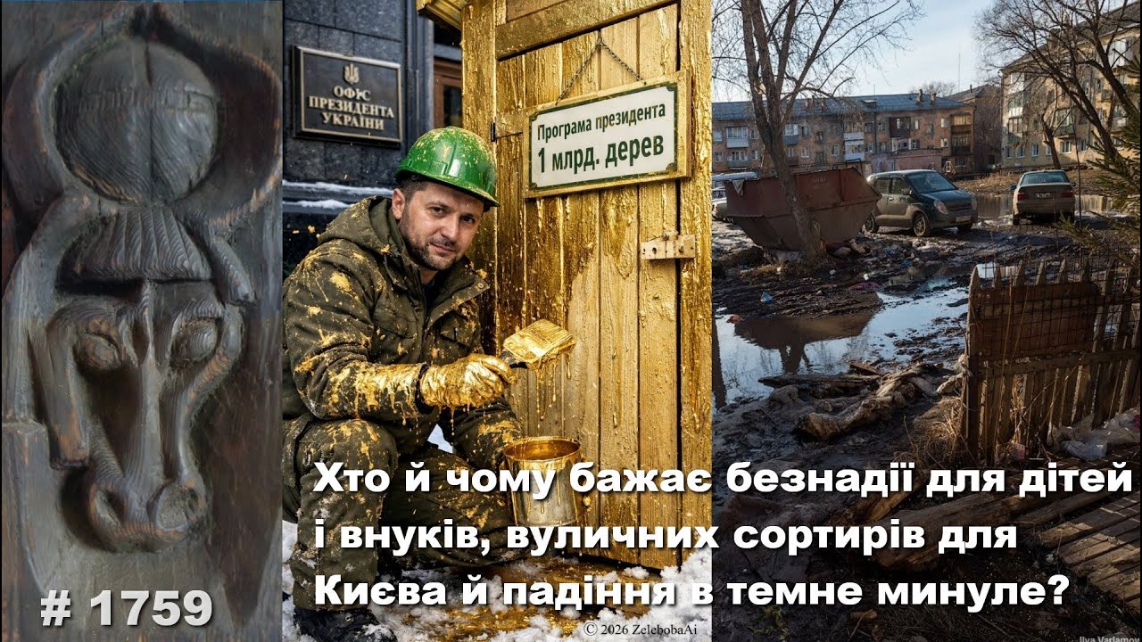 Хто й чому бажає безнадії для дітей і внуків, вуличних сортирів для Києва й падіння в темне минуле?