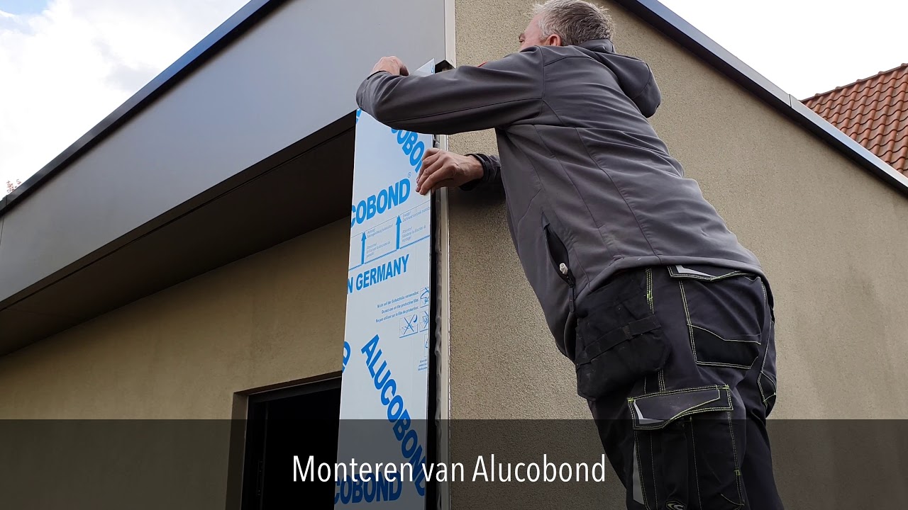 Alucobond verlijmen door Sven Schoolmeester