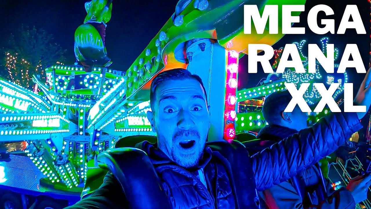 Navipark Móstoles 2024 🎡 MEGA RANA XXL On Ride POV