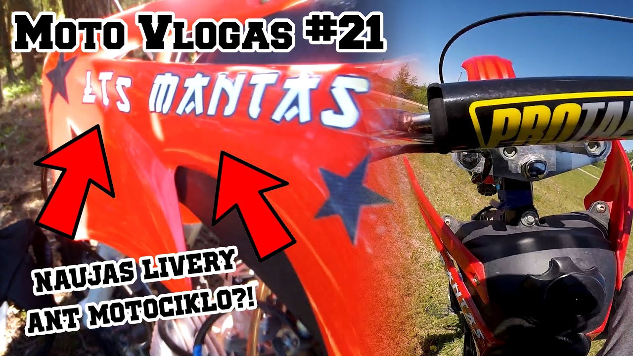 Moto Vlogas #21 | Ateities Planai. Motociklo LIVERY. Lakstom Trasoje.