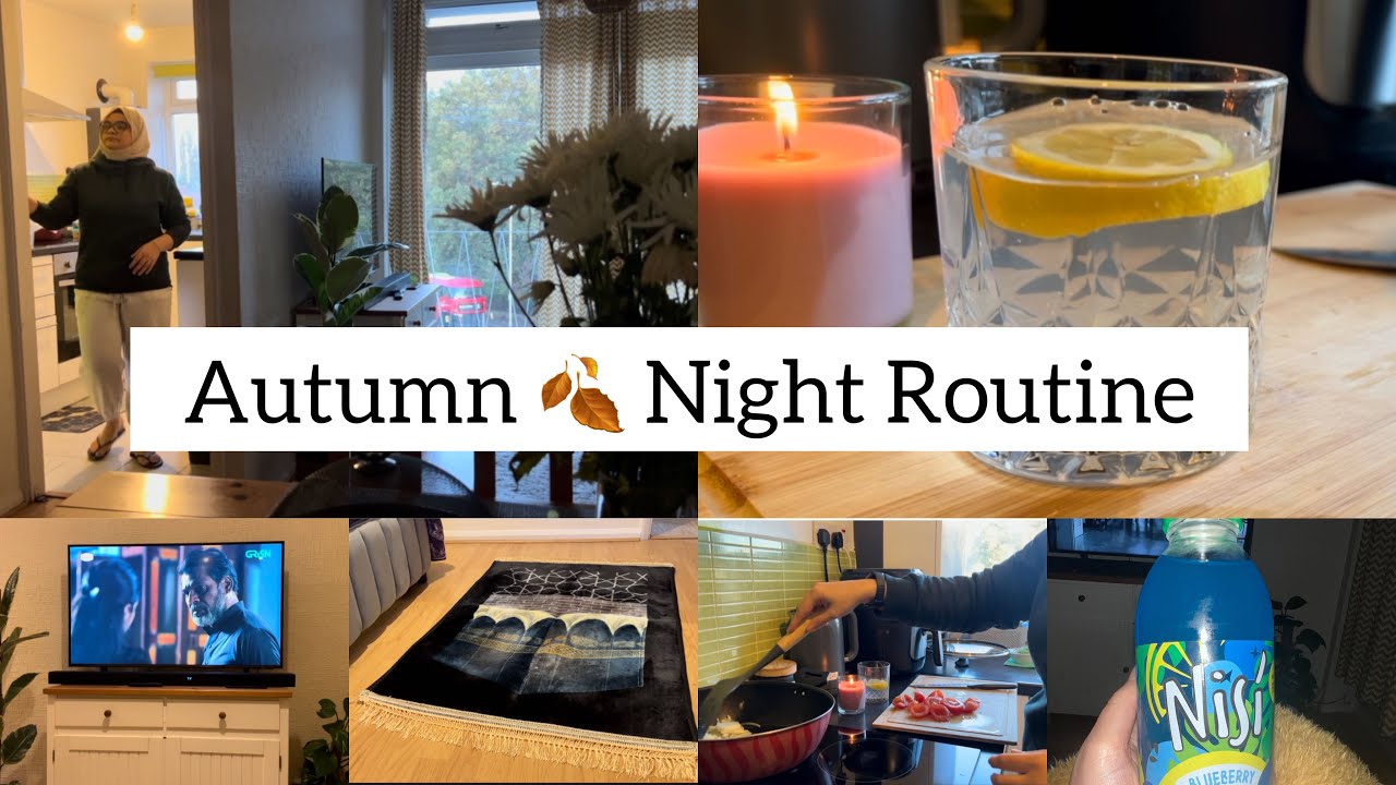 Productive & Cozy Night Routine 🌝| Autumn Edition 🍁