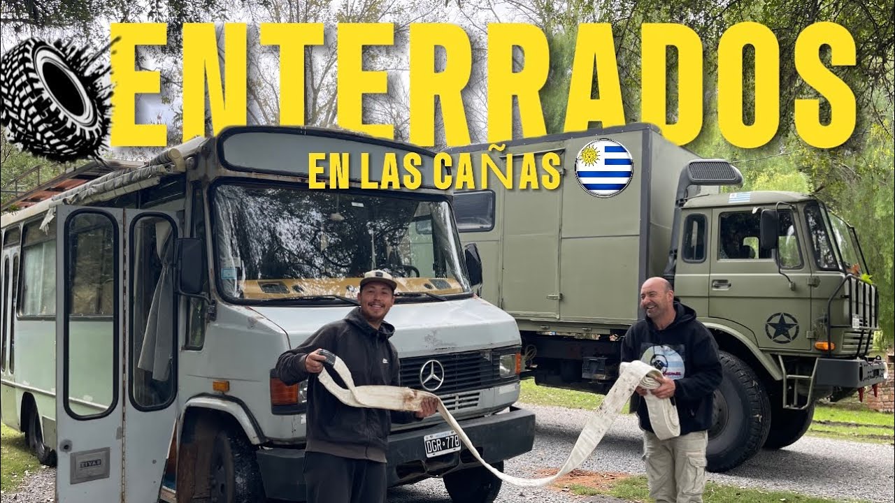 ⚠️FUIMOS A CONOCER BALNEARIO “LAS CAÑAS” Y TERMINAMOS ENTERRADOS❌ #motorhome #rodanteros #viajeros