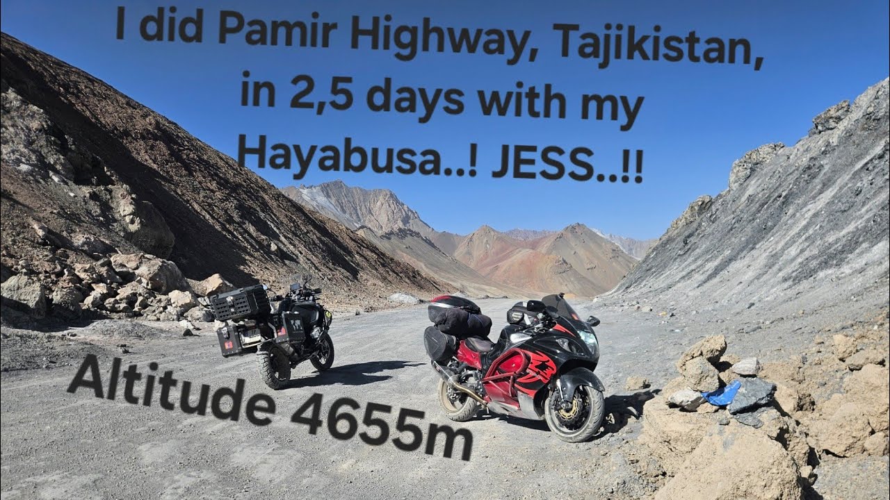 17. I did the Pamir Highway in 2,5 days with my Hayabusa, JESS..! Hayabusa trip to Mongolia 2025