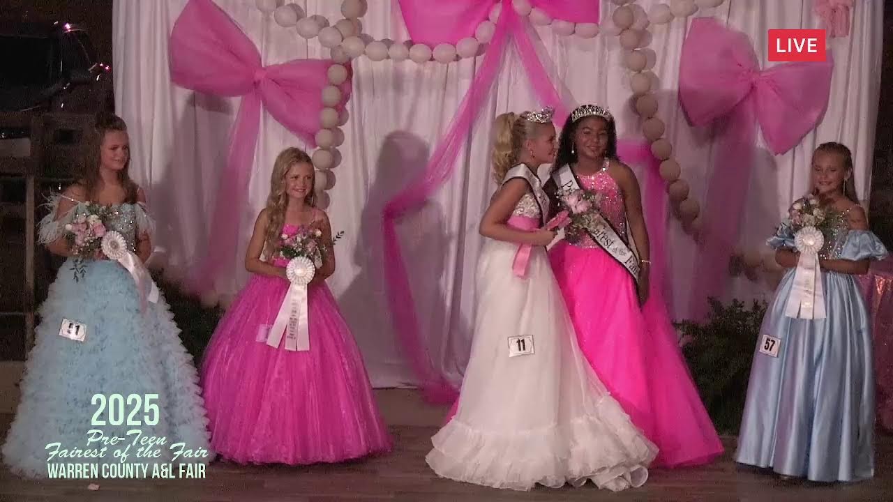 2025 Pre-Teen Fairest of the Fair Warren County TN