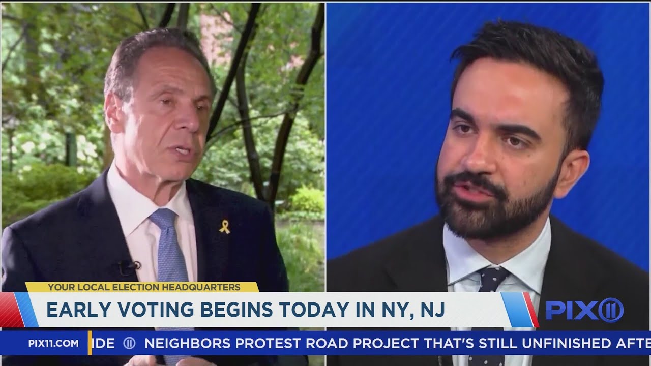 Early voting begins in New York and New Jersey