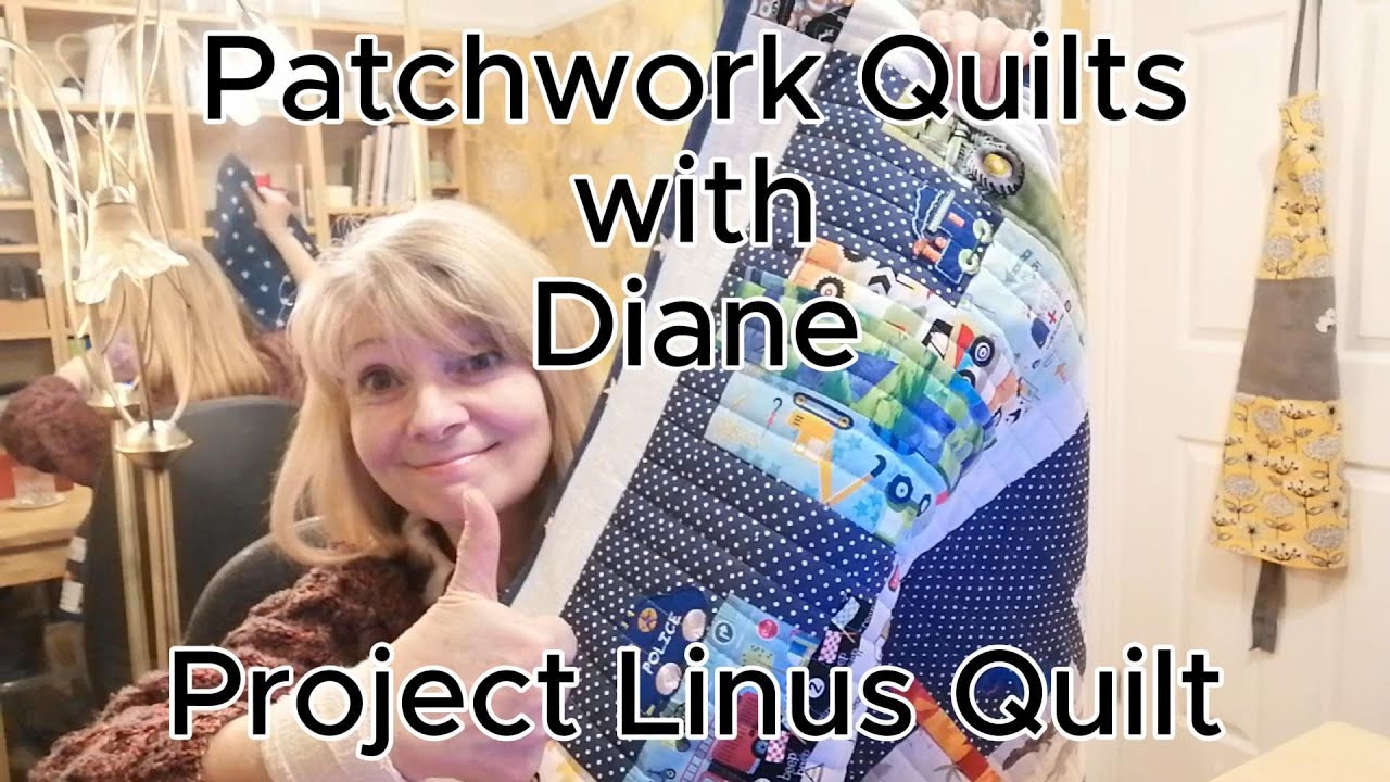 Patchwork Quilts with Diane - A Project Linus Book Case scrap buster quilt and chat 