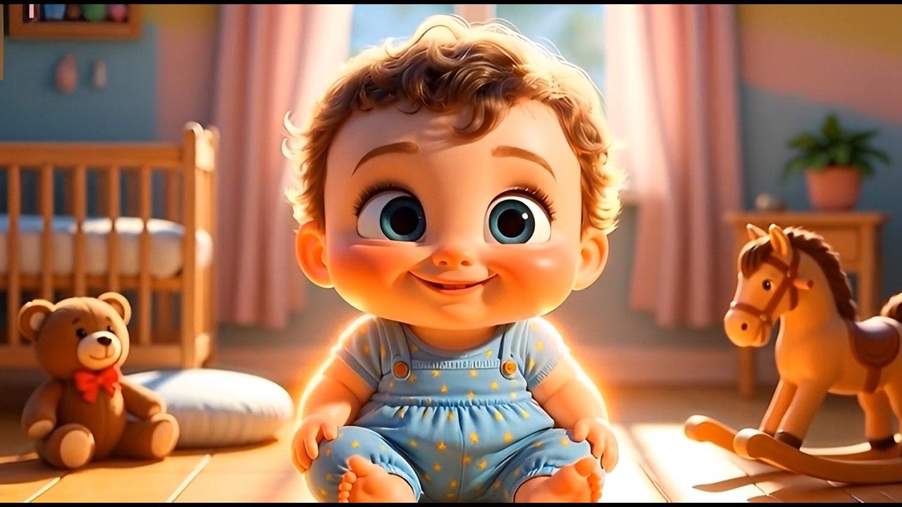 ✨ Chubby Cheeks, Dimpled Chin! :✨ Sing along Rhymes with ZippyZobbo!👑| Animated Visual Treat💖