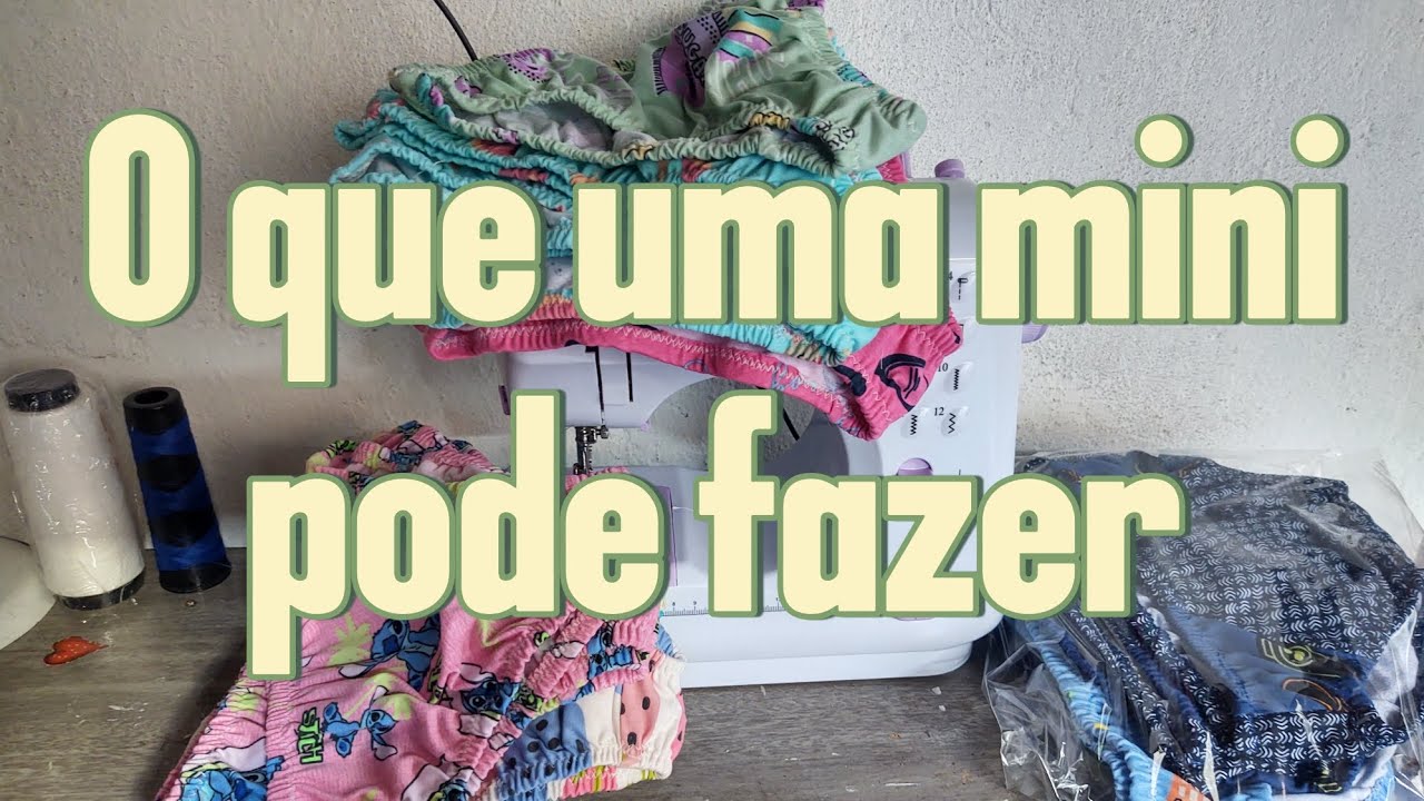 Falando sobre mini máquina+costuras#costureirainiciante 