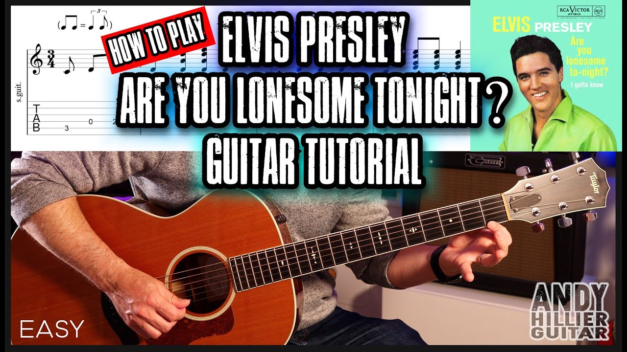 How to Play Are You Lonesome Tonight? – Elvis Presley | Easy Guitar Tutorial (Chords + Strumming)