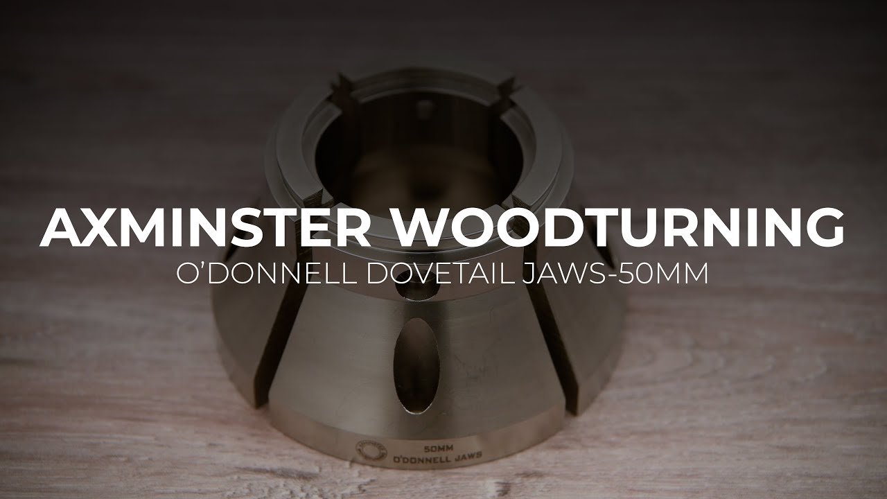 Axminster Woodturning O'Donnell Dovetail Jaws - 50mm