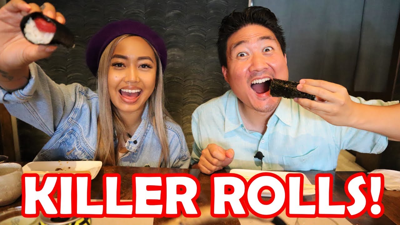 Best SUSHI HAND ROLLS in Los Angeles! Biggest Surprise of my Sushi Tour!