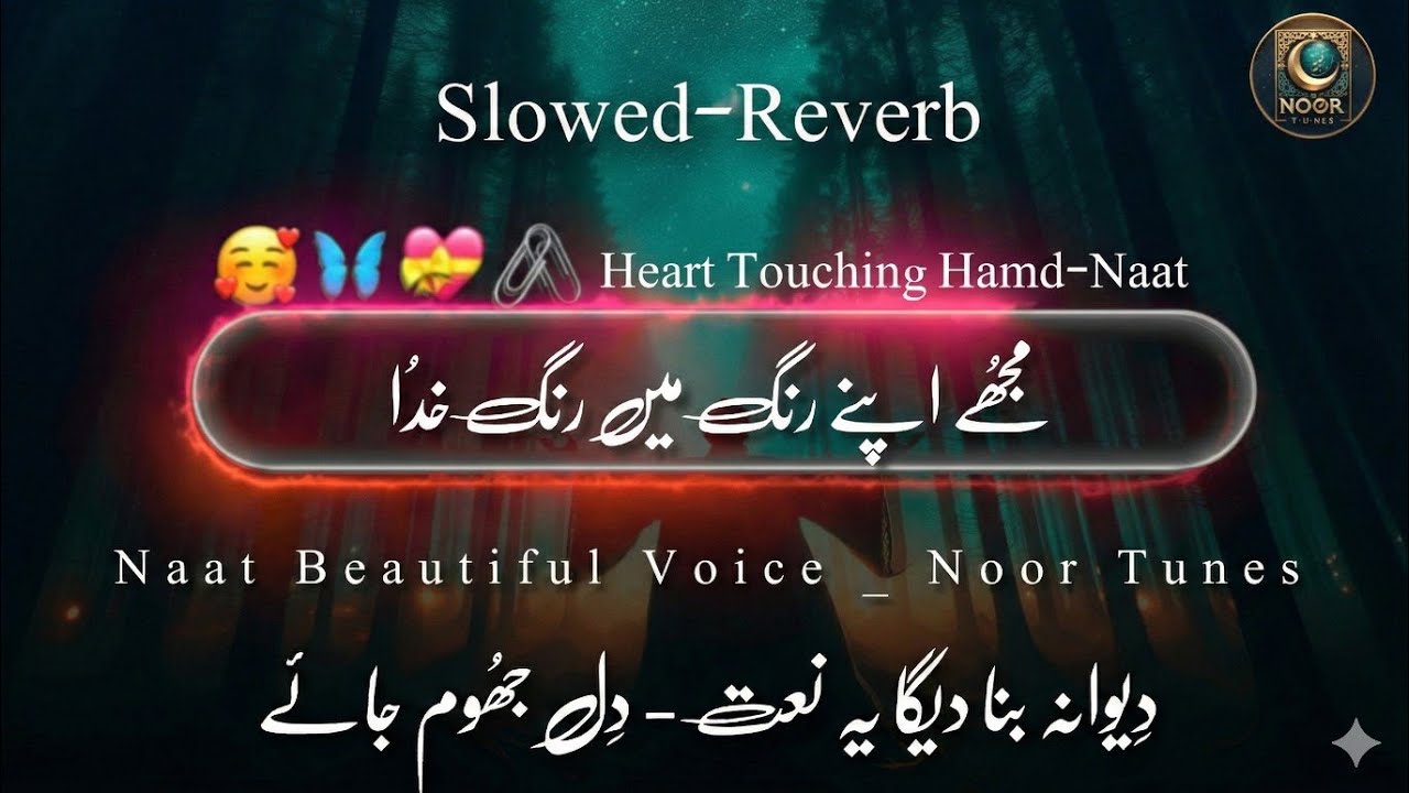 Main Tera Fakir Malang Khuda || Mujhe Apne Rang Me Rang Do Khuda || Naat 2026 || Noor Tunes.