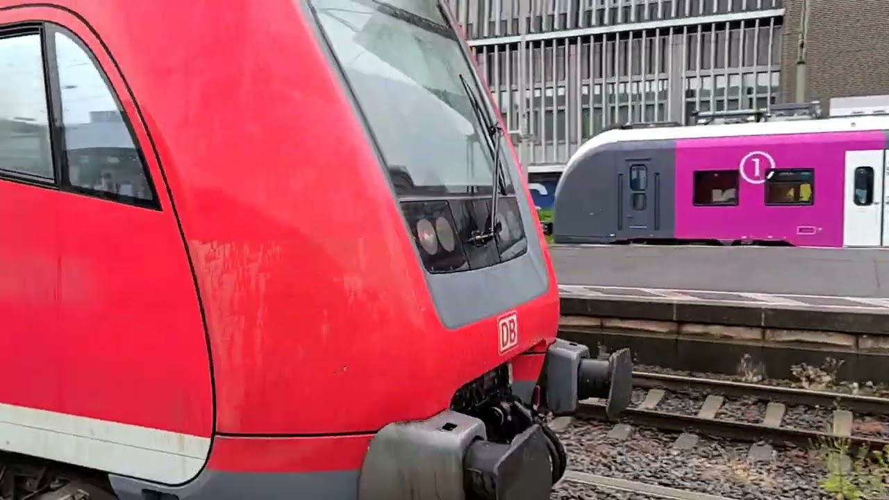 Zugverkehr in Hannover Hauptbahnhof 21 und 22.6.2024