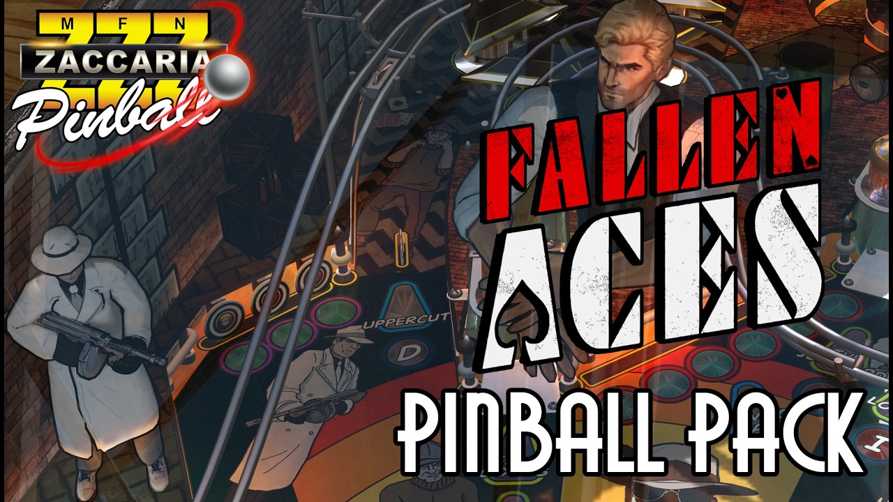 Zaccaria Pinball - Fallen Aces Pinball Pack Trailer (Steam)