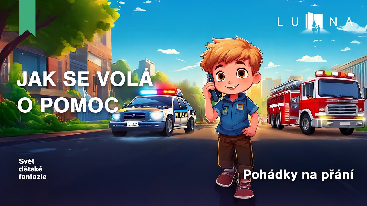 JAK SE VOLÁ O POMOC  📞🚓🚑🚒– edukativní audio pohádka na spaní pro děti (2026)
