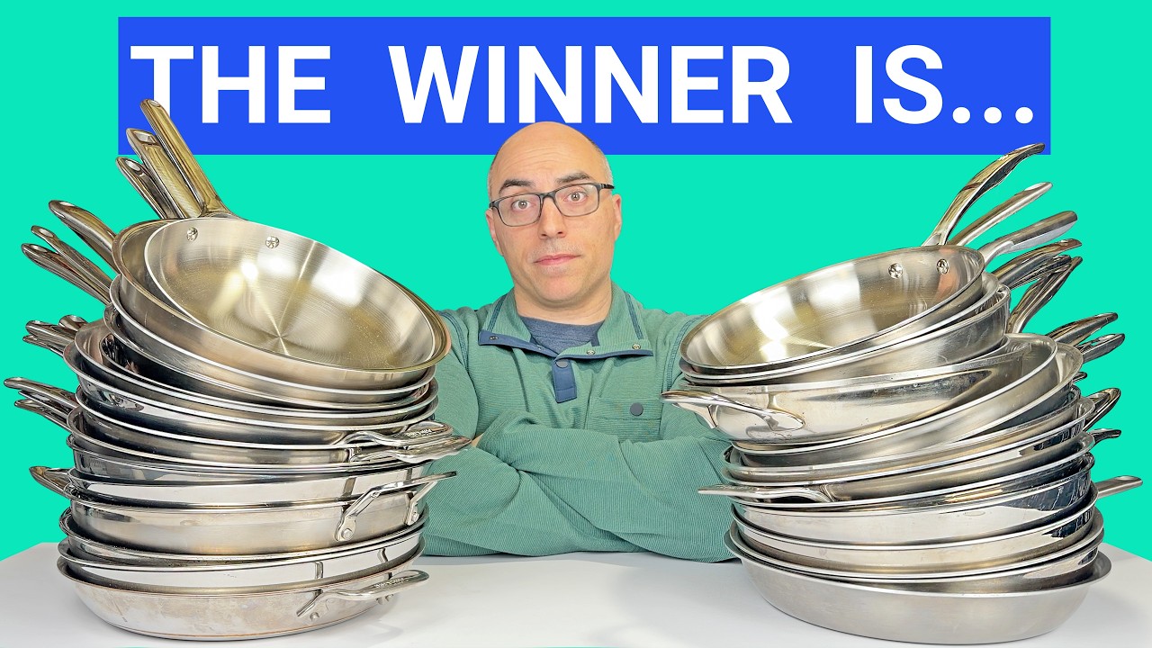 I Tested 60 Stainless Steel Pans, These Are the Best Under $100